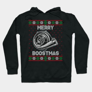 Merry Boostmas- Merry Christmas car tuner Hoodie